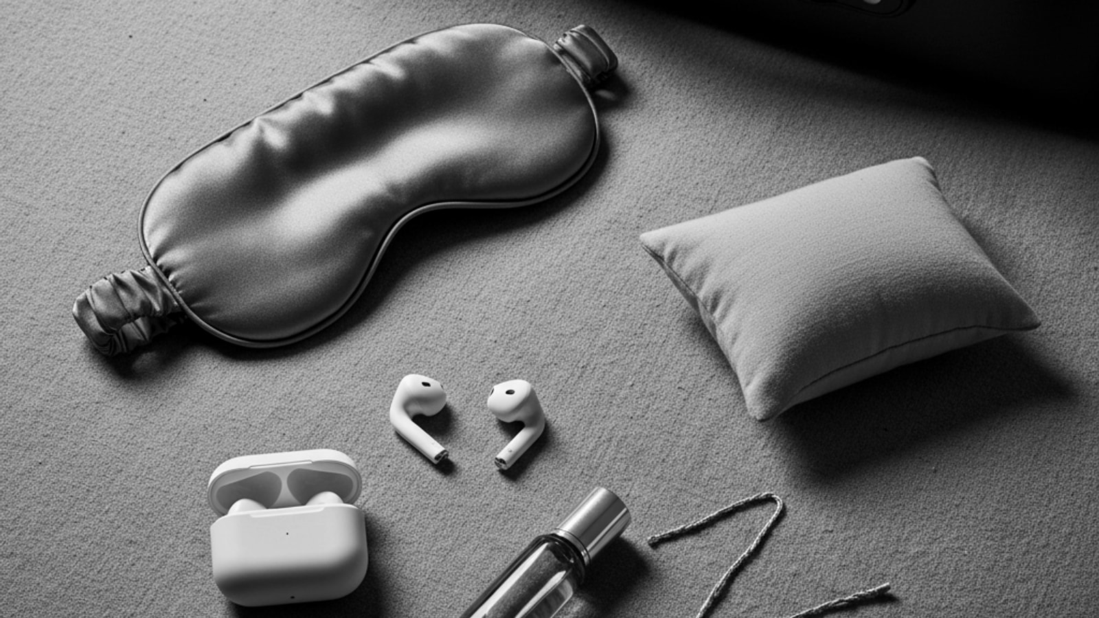 Minimalistické balení věcí pro spaní